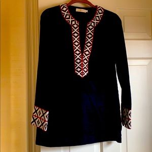 Tory Burch size 2, tunic caftan excellent conditio
